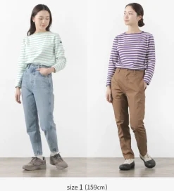 TIEASY T-Shirts^/ HDCS Boatneck Striped Basque Shirt
