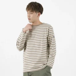 TIEASY T-Shirts^/ HDCS Boatneck Striped Basque Shirt