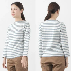 TIEASY T-Shirts^/ HDCS Boatneck Striped Basque Shirt