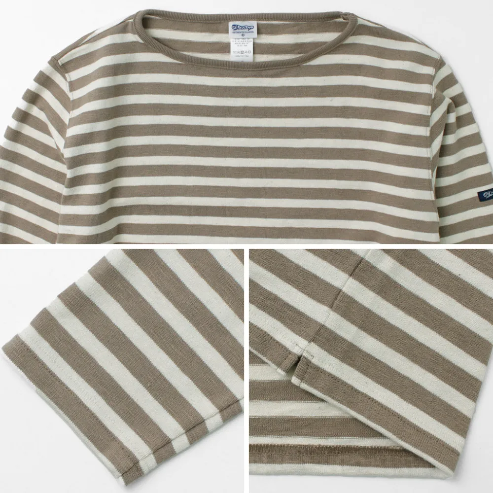 TIEASY T-Shirts^/ HDCS Boatneck Striped Basque Shirt