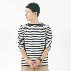 TIEASY T-Shirts^/ HDCS Boatneck Striped Basque Shirt