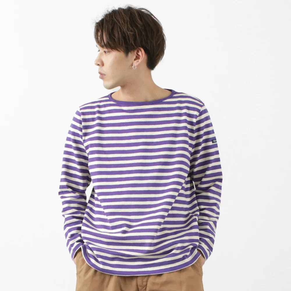 TIEASY T-Shirts^/ HDCS Boatneck Striped Basque Shirt