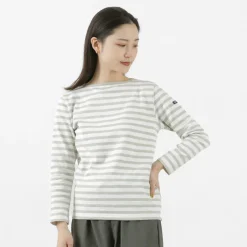 TIEASY T-Shirts^/ HDCS Boatneck Striped Basque Shirt