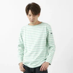 TIEASY T-Shirts^/ HDCS Boatneck Striped Basque Shirt