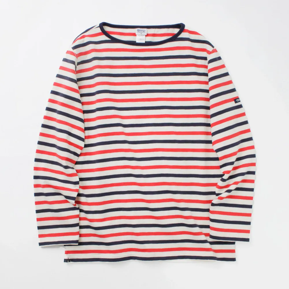 TIEASY T-Shirts^/ HDCS Boatneck Striped Basque Shirt natural