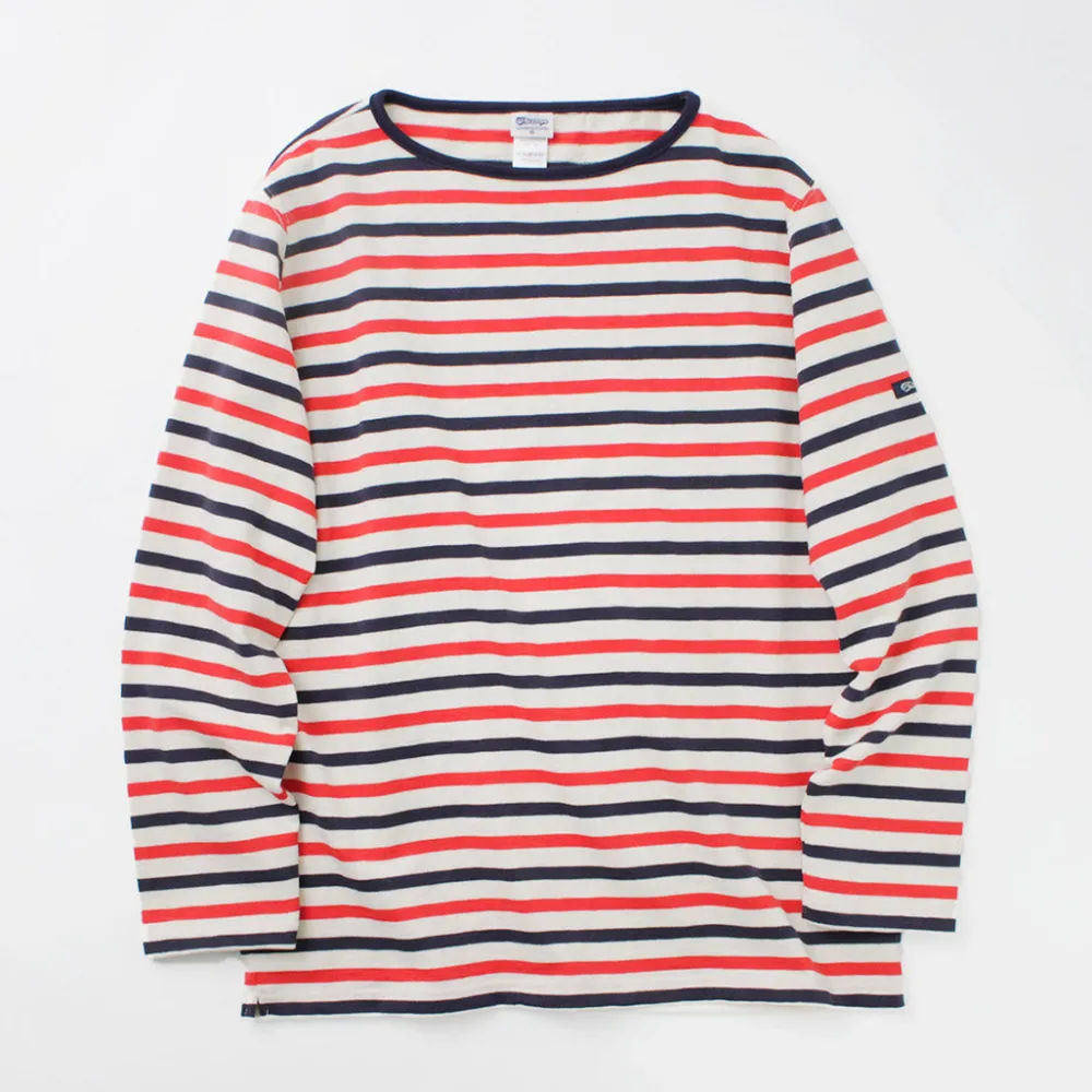 TIEASY T-Shirts^/ HDCS Boatneck Striped Basque Shirt natural