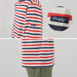 TIEASY T-Shirts^/ HDCS Boatneck Striped Basque Shirt natural