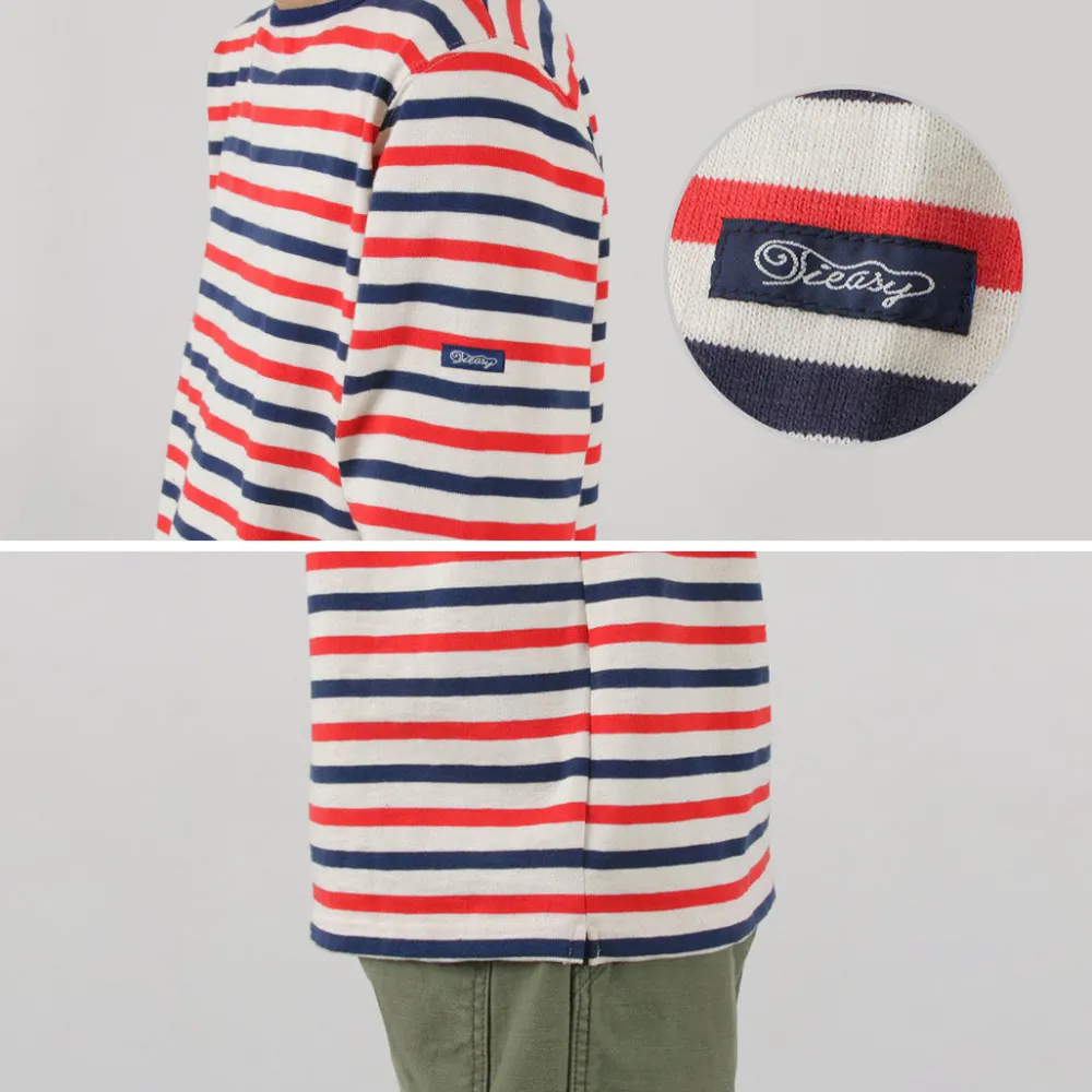 TIEASY T-Shirts^/ HDCS Boatneck Striped Basque Shirt natural