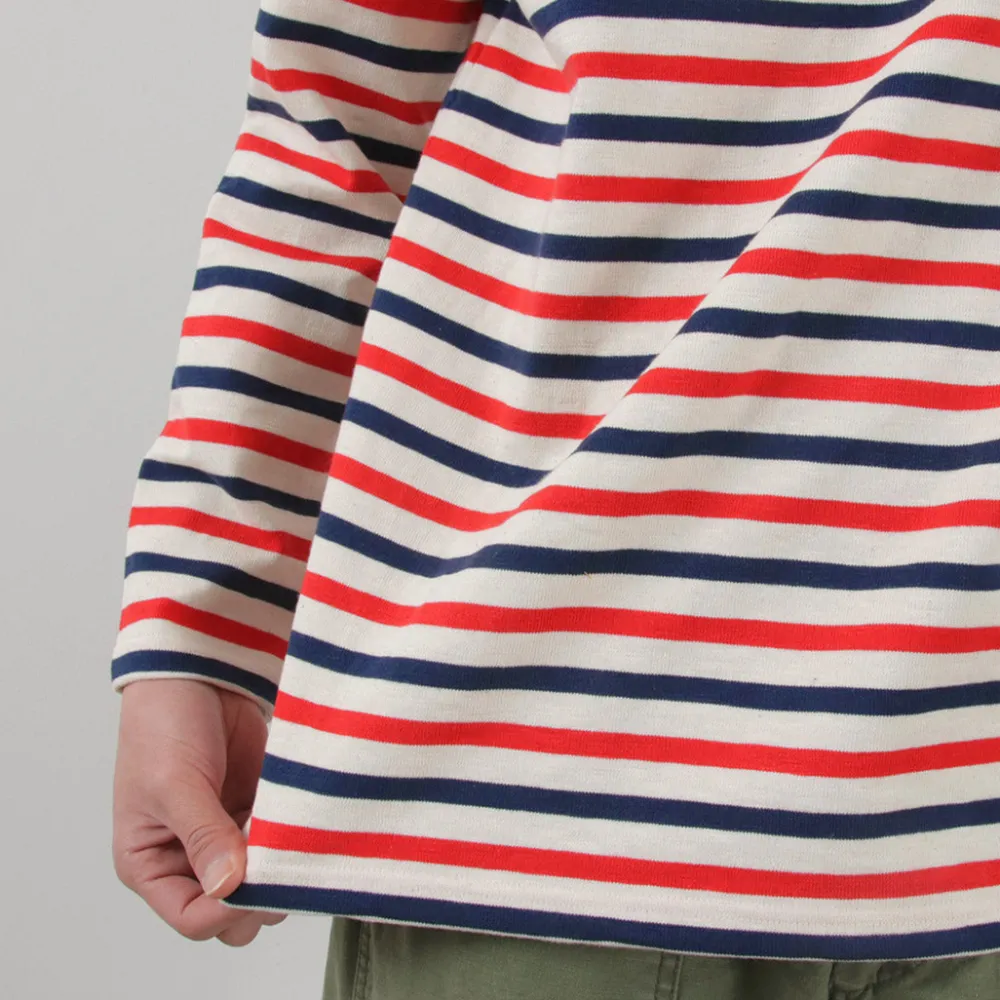 TIEASY T-Shirts^/ HDCS Boatneck Striped Basque Shirt natural
