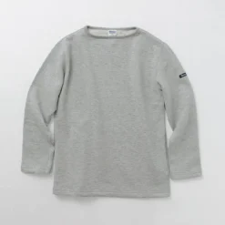 TIEASY Sweatshirts^/ HDCS Sweatshirt Boat Neck Basque Shirt