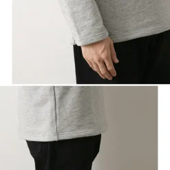 TIEASY Sweatshirts^/ HDCS Sweatshirt Boat Neck Basque Shirt