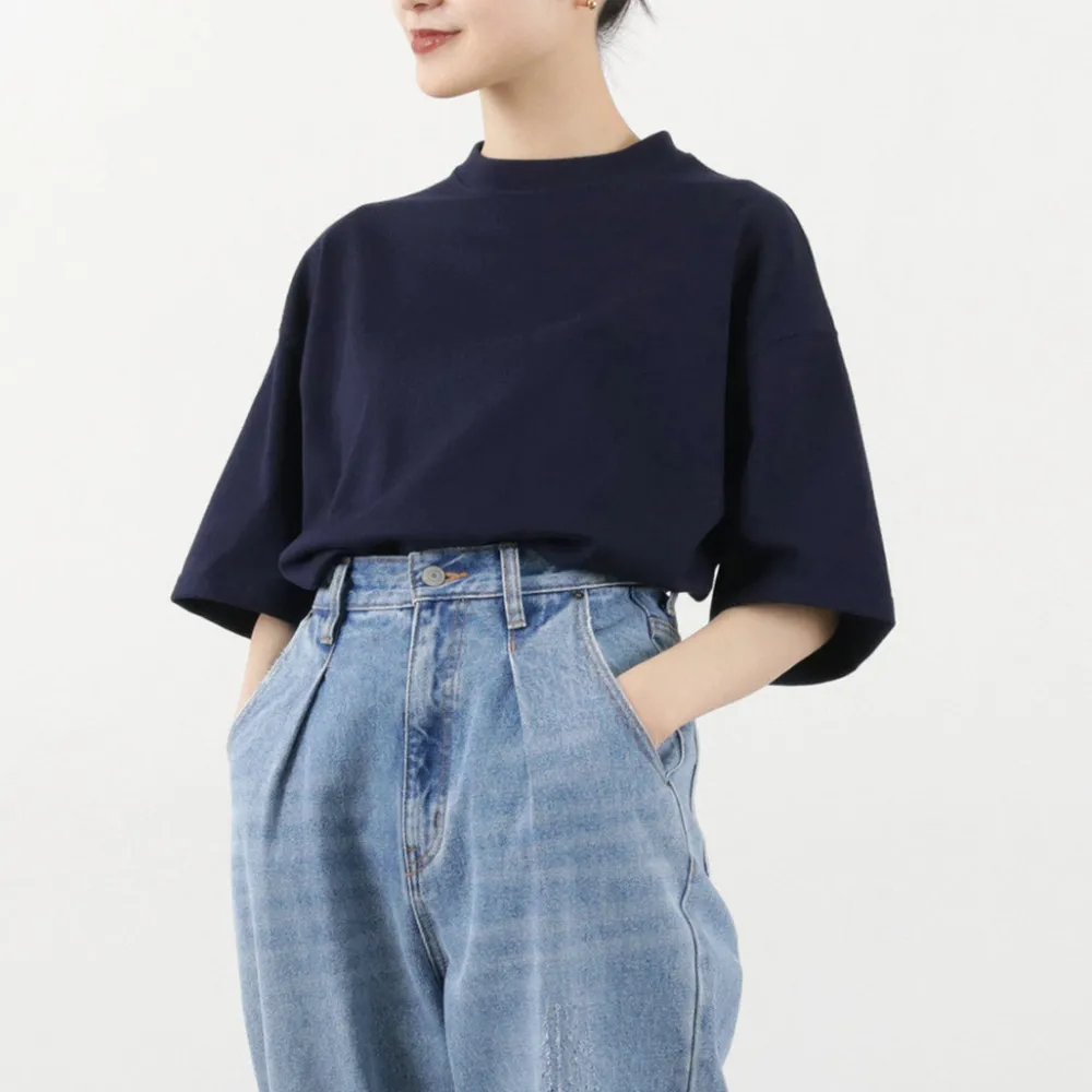 TIEASY T-Shirts^/ Summer Knit Big Tee