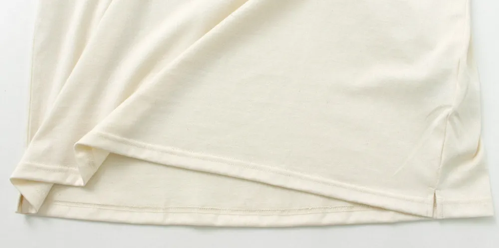 TIEASY T-Shirts^/ Summer Knit Big Tee