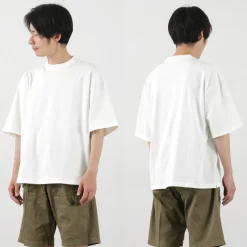 TIEASY T-Shirts^/ Summer Knit Big Tee