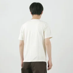 TIEASY T-Shirts^/ Summer Knit Pocket T-Shirt