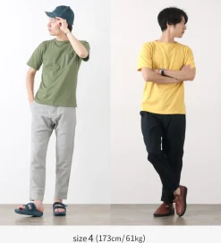 TIEASY T-Shirts^/ Summer Knit Pocket T-Shirt