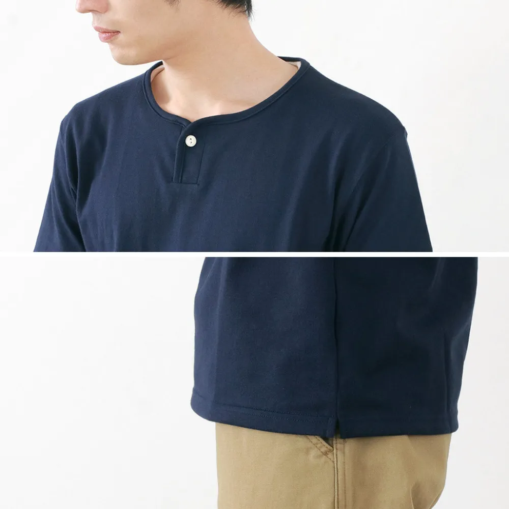 TIEASY T-Shirts^/ Summer Knits Henley Short Sleeve T-shirt