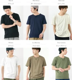 TIEASY T-Shirts^/ Summer Knits Henley Short Sleeve T-shirt