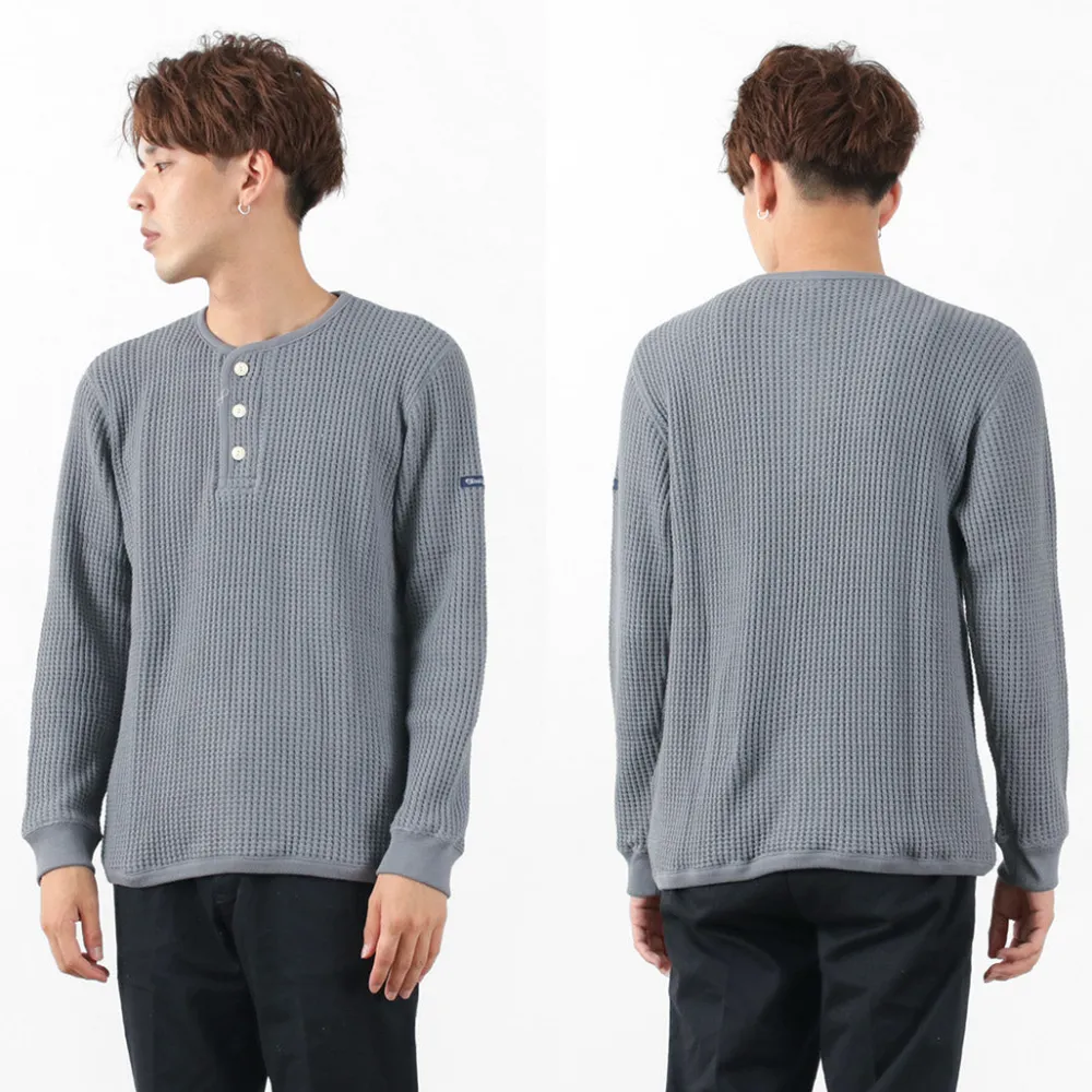 TIEASY T-Shirts^/ Super Thermal Henry Neck T-Shirt