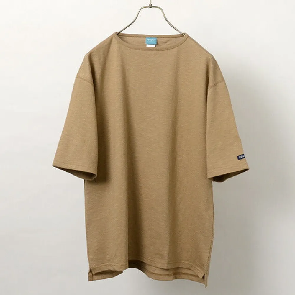 TIEASY T-Shirts^/ TE001SS HDCS Light Big Boat Neck T-Shirt