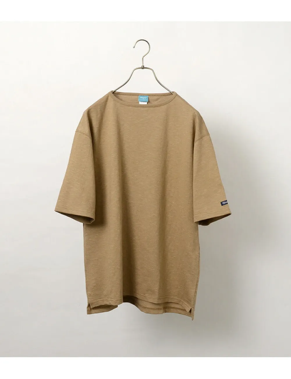 TIEASY T-Shirts^/ TE001SS HDCS Light Big Boat Neck T-Shirt