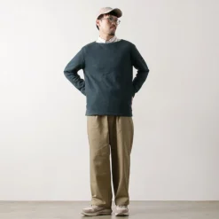 TIEASY T-Shirts^/ Original Boat Neck Shirt