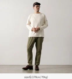 TIEASY T-Shirts^/ Original Boat Neck Shirt
