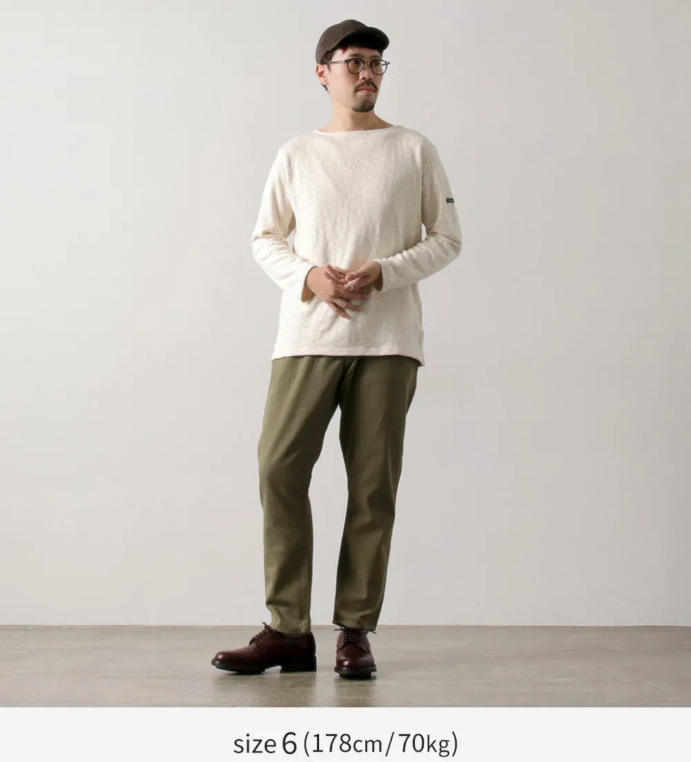 TIEASY T-Shirts^/ Original Boat Neck Shirt