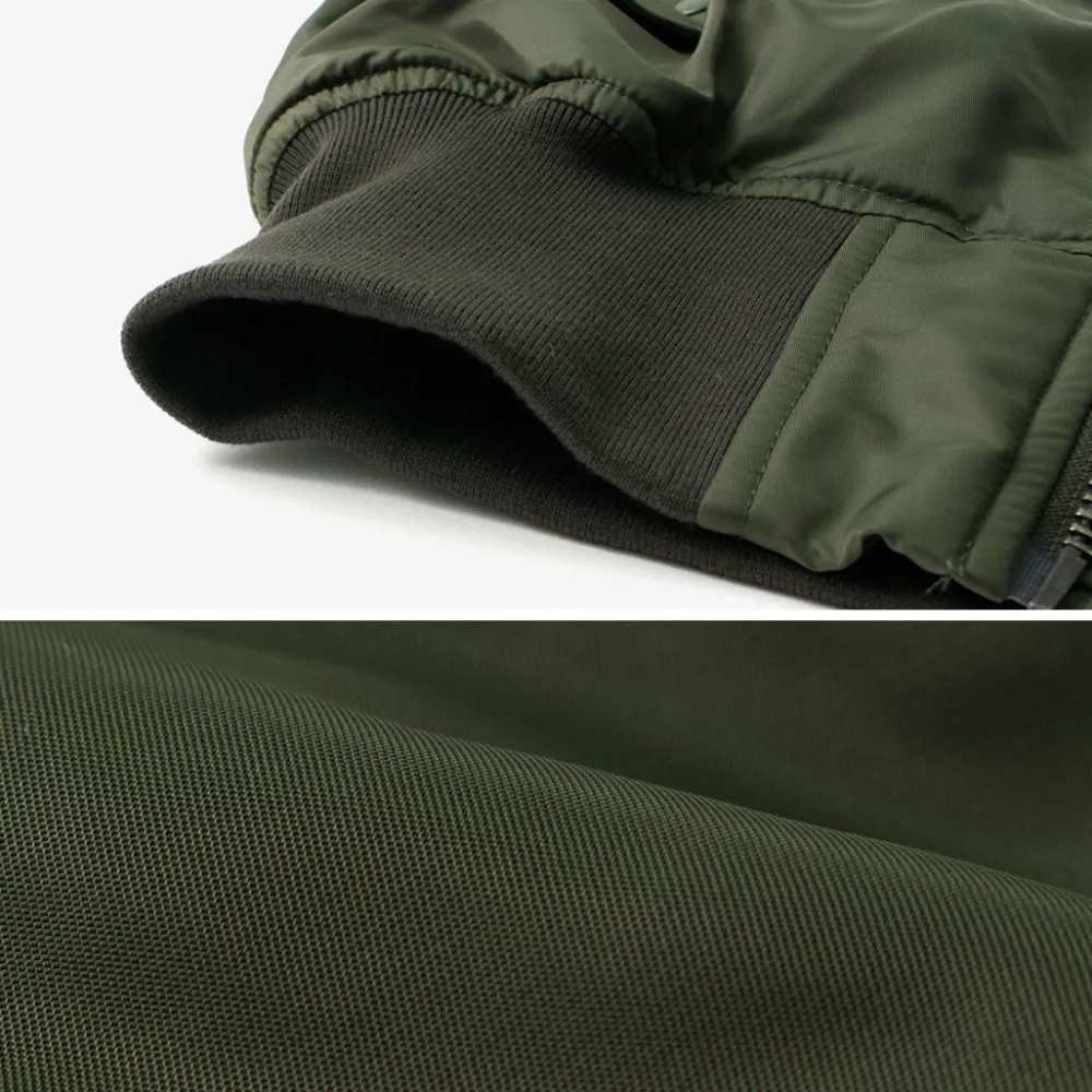 TOP KHAKI Jackets^/ MA-1 Nylon Flight Jacket