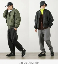 TOP KHAKI Jackets^/ MA-1 Nylon Flight Jacket