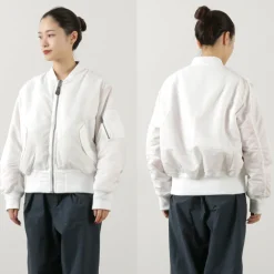 TOP KHAKI Jackets^/ MA-1 Nylon Flight Jacket
