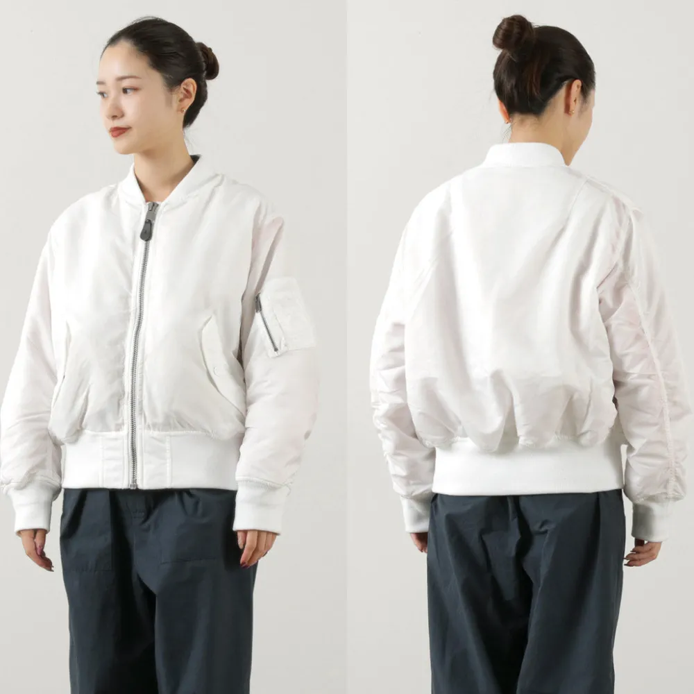 TOP KHAKI Jackets^/ MA-1 Nylon Flight Jacket