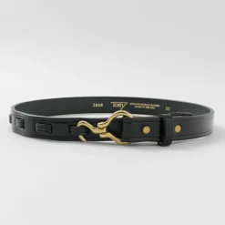 TORY LEATHER Belts^/ 1-inch Bridle Leather Mini Hoof Pick Belt