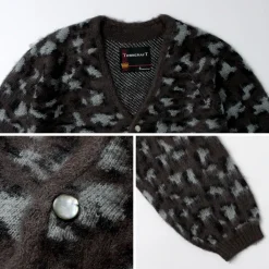 TOWN CRAFT Cardigans^/ Shaggy Raglan Cardigan