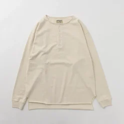 TOWN TOPIC T-Shirts^/ Ankle Henley L/S Tee