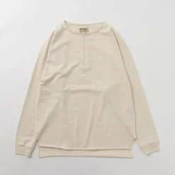 TOWN TOPIC T-Shirts^/ Ankle Henley L/S Tee