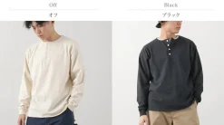 TOWN TOPIC T-Shirts^/ Ankle Henley L/S Tee