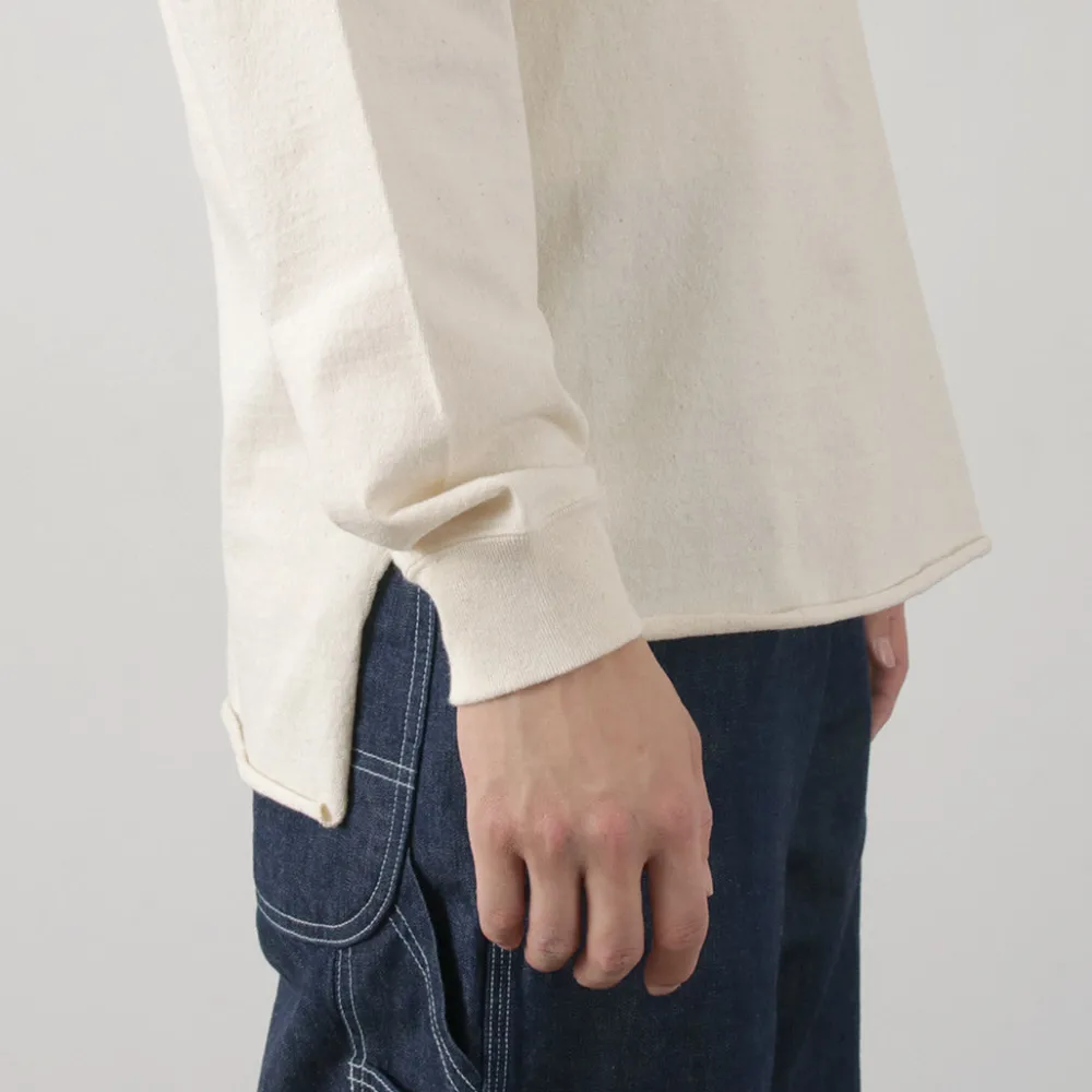 TOWN TOPIC T-Shirts^/ Ankle Henley L/S Tee