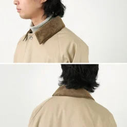 TRADITIONAL WEATHERWEAR Coats^/ High Density Fabric Corduroy Collar Coat
