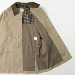 TRADITIONAL WEATHERWEAR Coats^/ High Density Fabric Corduroy Collar Coat