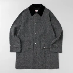TRADITIONAL WEATHERWEAR Coats^/ HARROGATE mid-length field coat gray