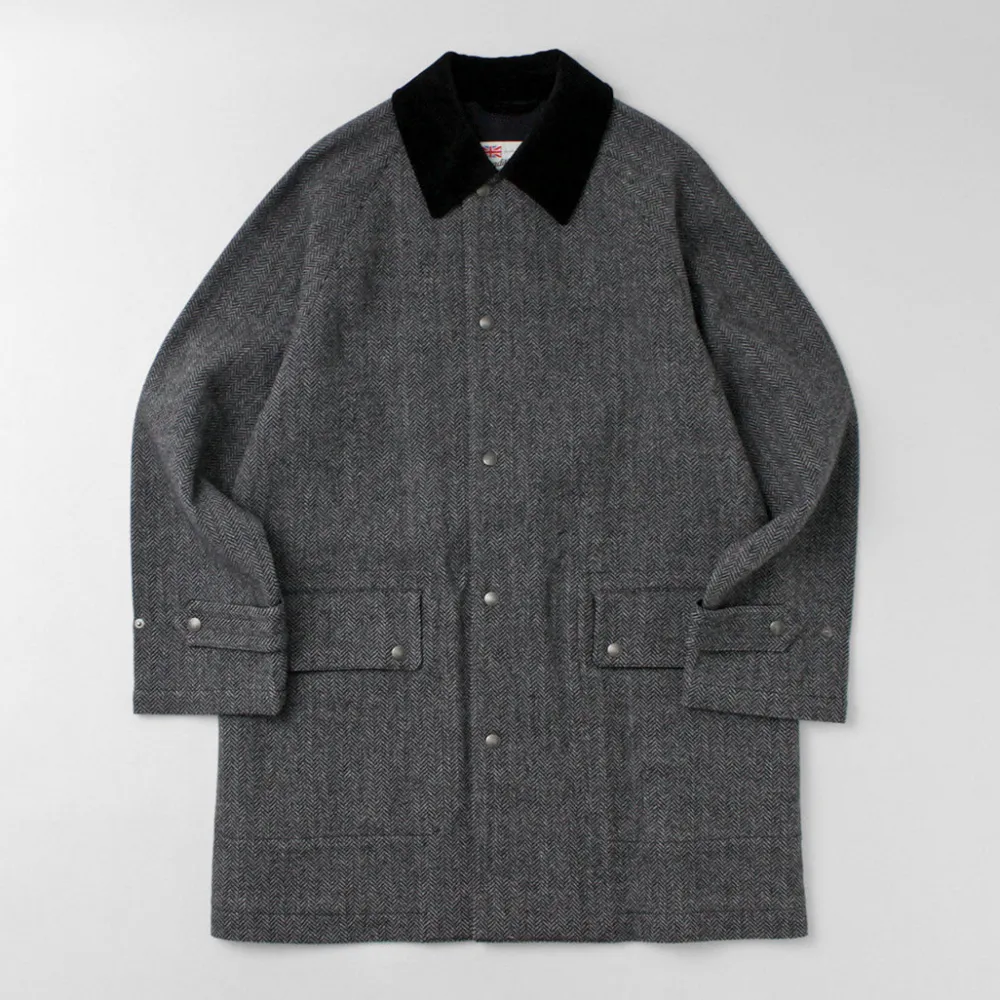 TRADITIONAL WEATHERWEAR Coats^/ HARROGATE mid-length field coat gray