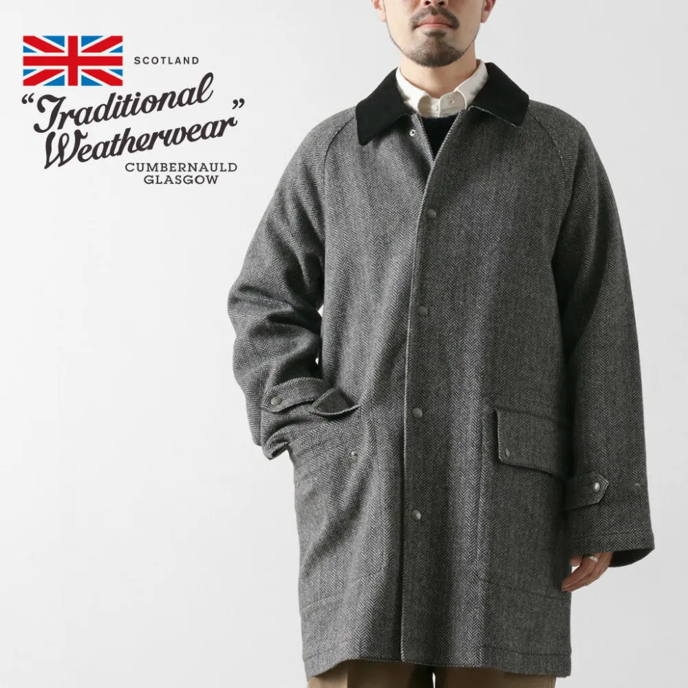 TRADITIONAL WEATHERWEAR Coats^/ HARROGATE mid-length field coat gray