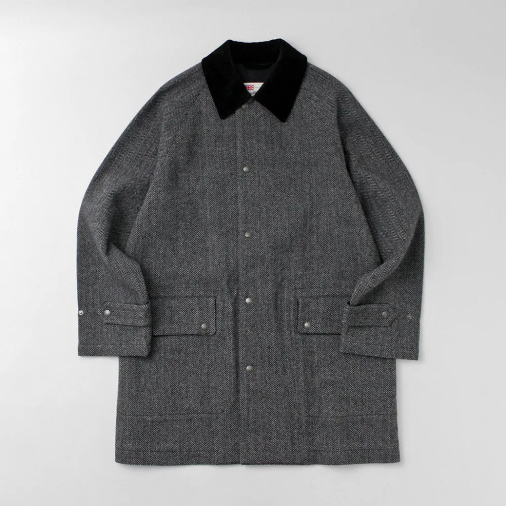 TRADITIONAL WEATHERWEAR Coats^/ HARROGATE mid-length field coat gray