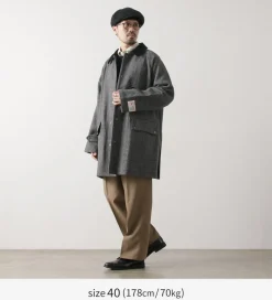 TRADITIONAL WEATHERWEAR Coats^/ HARROGATE mid-length field coat gray