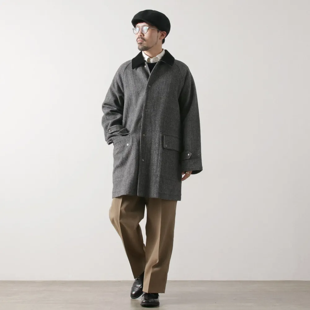 TRADITIONAL WEATHERWEAR Coats^/ HARROGATE mid-length field coat gray