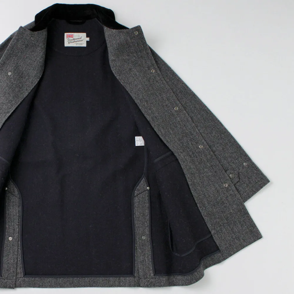 TRADITIONAL WEATHERWEAR Coats^/ HARROGATE mid-length field coat gray