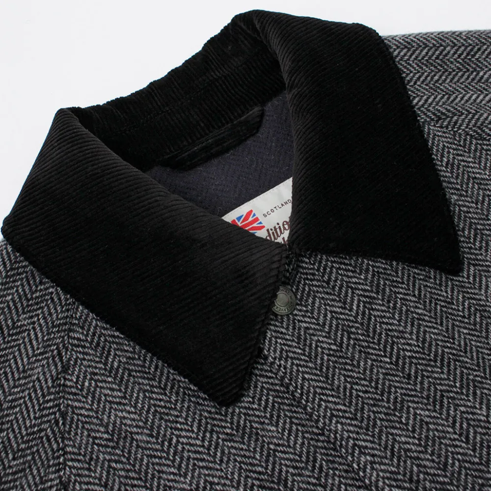 TRADITIONAL WEATHERWEAR Coats^/ HARROGATE mid-length field coat gray
