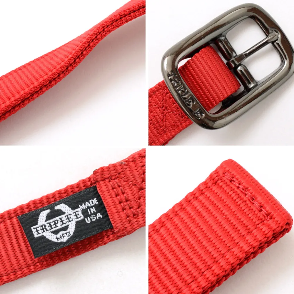 TRIPLE E Belts^/ PLAIN NYLON WEB BELT