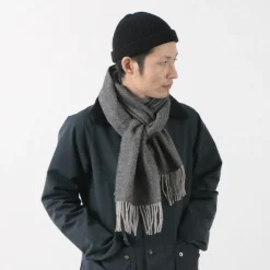 TWEED MILL Scarfs^/ Lamb Wool Scarf Herringbone